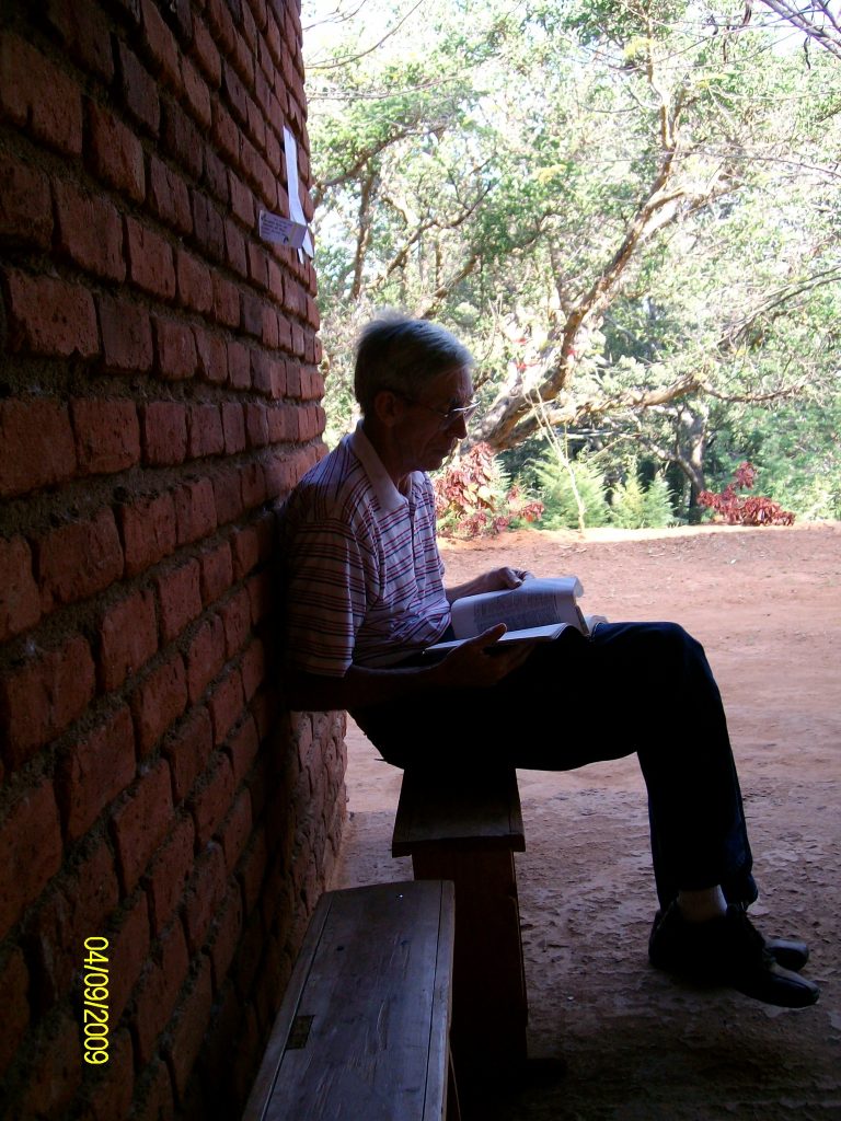 Tom Gentry, Malawi 2009. He was getting ready to preach the Gospel. That was his life's goal. May that be ours, as well. 