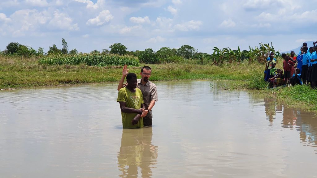Baptism in Mpyupyu