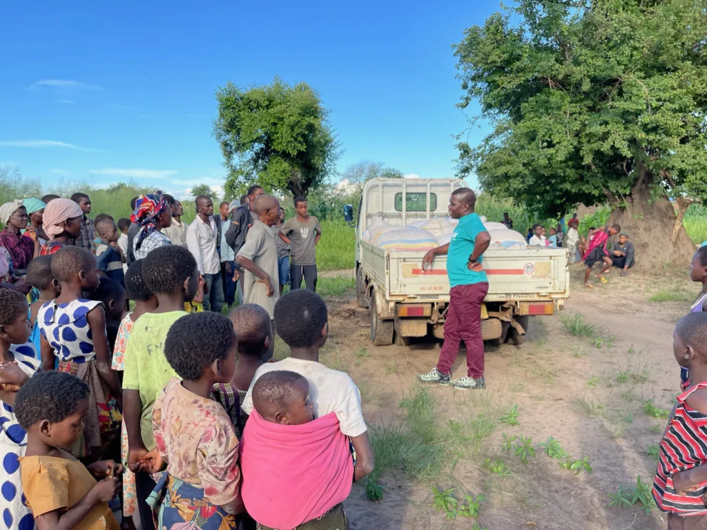 Corn Distribution in Muheriwa