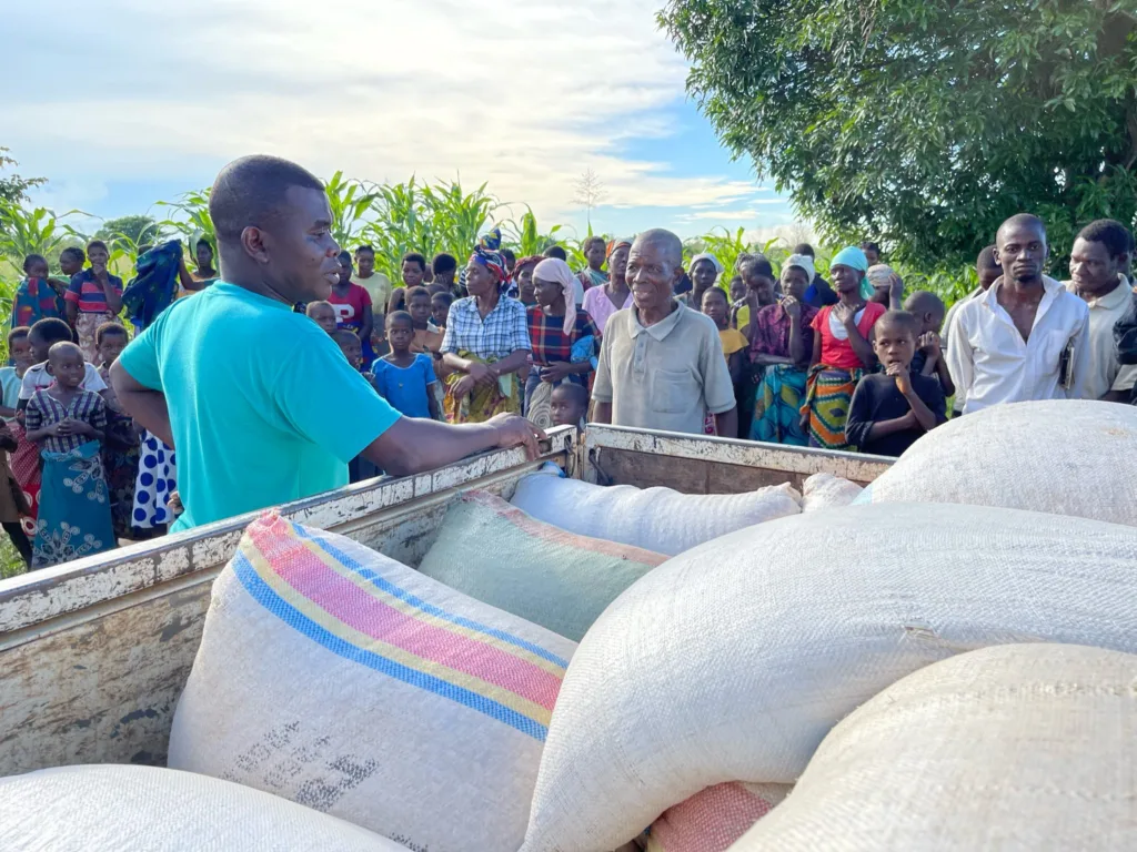 Corn Distribution in Muheriwa