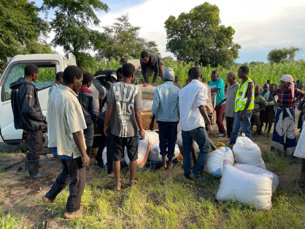 Corn Distribution in Muheriwa