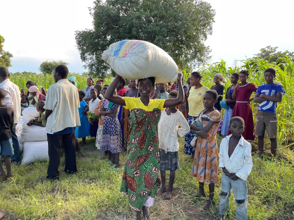 Corn Distribution in Muheriwa