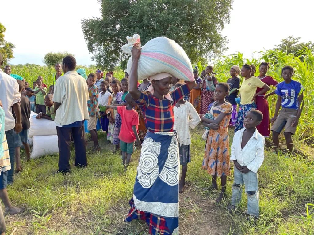 Corn Distribution in Muheriwa