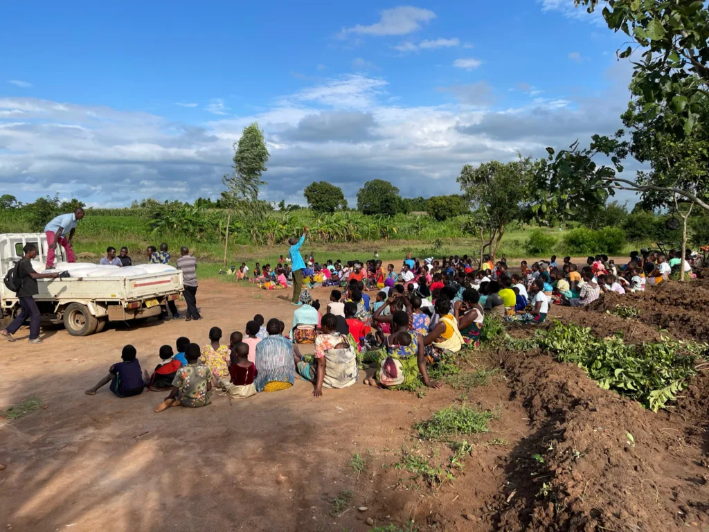 Corn Distribution in 5 villages