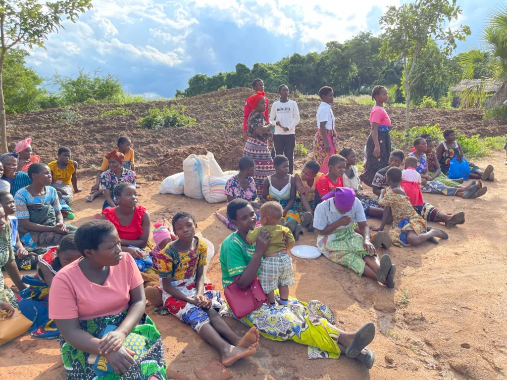 Corn Distribution in 5 villages