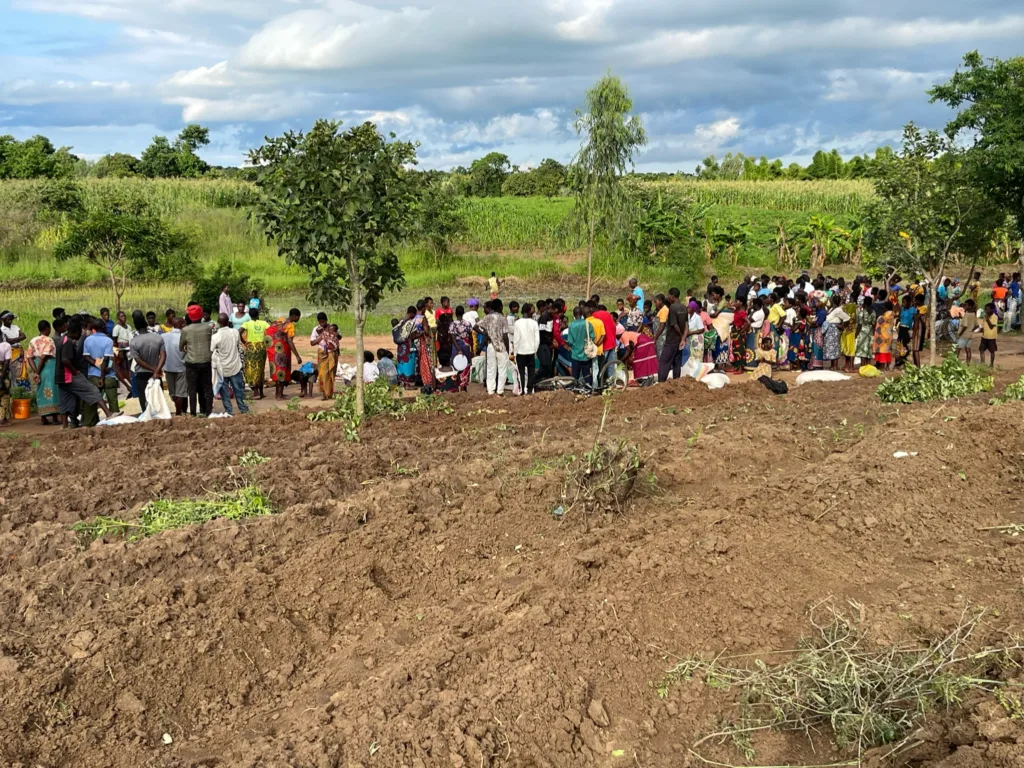 Corn Distribution in 5 villages